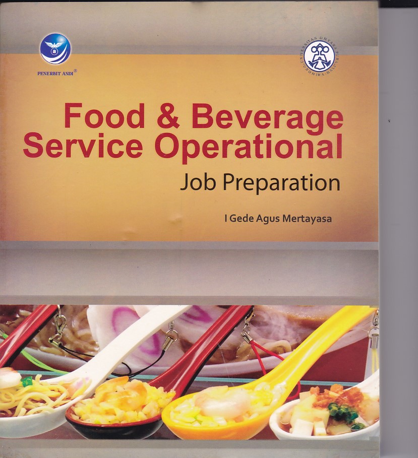 Food And Beverage Service Operational Job Preparation
