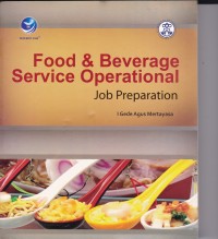 Food And Beverage Service Operational Job Preparation