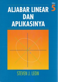 Image of Aljabar Linier Dan Aplikasinya
