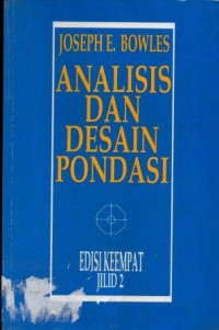 Image of Analisa dan Desain Pondasi Edisi Keempat Jilid 2
