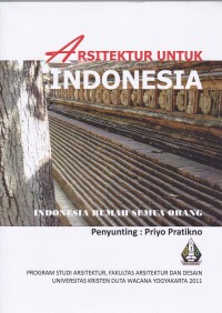 Image of Arsitektur Untuk Indonesia