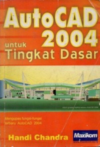 Image of AutoCAD 2004 untuk Tingkat Dasar