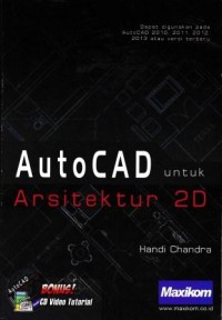 Image of AutoCad Untuk Arsitektur 2D