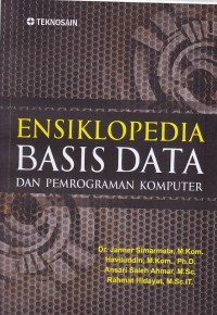 Image of Ensiklopedia Basis Data dan Pemrograman Komputer