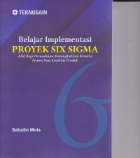Image of Belajar Implementasi Proyek SiX Sigma