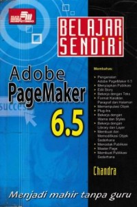 Image of Belajar Sendiri Adobe PageMaker 6.5
