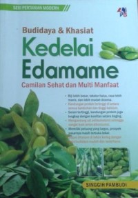 Image of Budidaya Dan Khasiat Kedelai Edamame