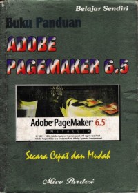 Image of Buku Panduan Adobe Pagemaker 6.5