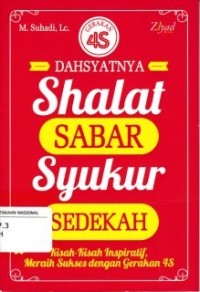 Image of Dahsyatnya Shalat, Sabar, Syukur, Sedekah