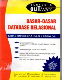 Image of Dasar-Dasar Database Relasional