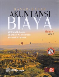 Image of Dasar -Dasar Akuntansi Biaya Edisi 4 Buku 1