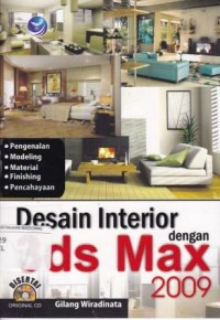 Image of Desain Interior Dengan 3ds Max 2009 + CD