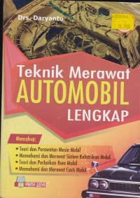 Image of Teknik Merawat Automobil Lengkap