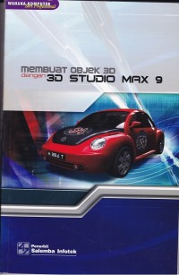 Image of membuat objek 3D dengan 3 D studio Max 9