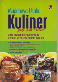 Image of Mudahnya Usaha Kuliner  Yang Kian Populer