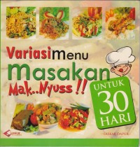 Image of Variasi Menu Masakan Mak Nyuss