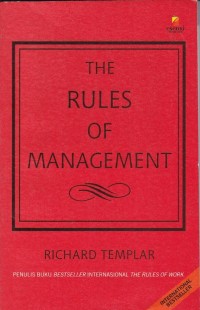 Image of The Rules Of Management