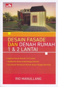 Image of Desain Fasade dan Denah Rumah 1 & 2 Lantai