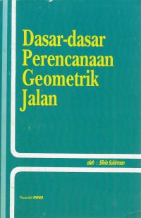 Image of Dasar -Dasar Perencanaan Geometrik Jalan