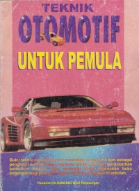 Image of Teknik Otomotif Untuk Pemula