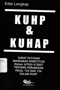 Image of KUHP & KUHAP