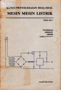 Image of Kunci/Penyelesaian Soal-Soal Mesin Mesin Listrik