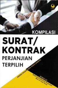 Image of Kompilasi Surat / Kontrak Perjanjian Terpilih
