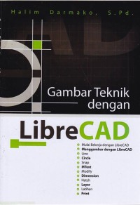 Image of Gambar Teknik Dengan Librecad