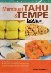 Image of Membuat Tahu Dan Tempe