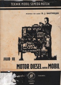Image of Motor Diesel Untuk Mobil Jilid III