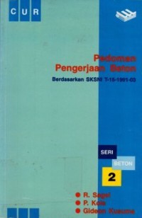 Image of Pedoman Pengerjaan Beton