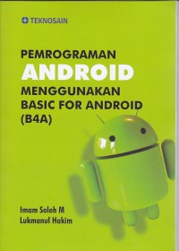 Image of Pemrograman Android Menggunakan Basic For Android B4A