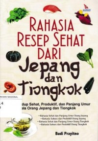 Image of Rahasia Resep Sehat Dari Jepang Dan Tiongkok