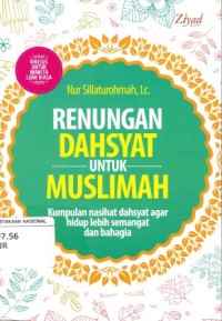 Image of Renungan Dahsyat Untuk Muslimah