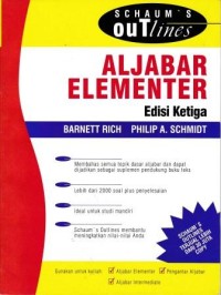 Image of Schaum: Aljabar Elementer Edisi 3