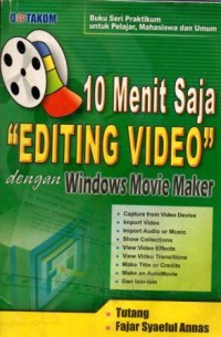 Image of Sepuluh Menit Saja Editing Foto Dengan Windows Movie Maker