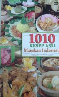 Image of Seribu Sepuluh Resep Asli Masakan Indonesia