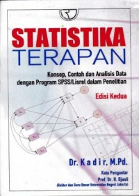 Image of Statistika Terapan Edisi Kedua