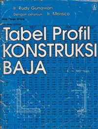 Image of Tabel Profil Konstruksi Baja