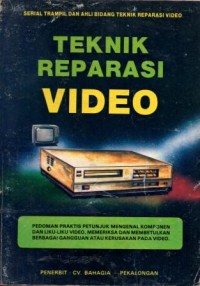Image of Teknik Reparasi Video