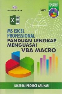 Image of MS EXEL Profesional Panduan Lengkap Menguasai VBA MACRO