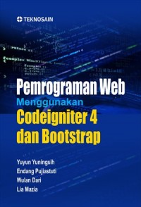 Image of Pemrograman Web menggunakan Codeigniter 4 dan Boostrap