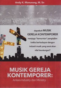 Image of Musik Gereja kontemporer: Antara Industri dan Ministry