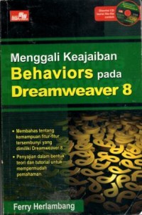 Image of Menggali Keajaiban Behaviors pada Dreamweaver 8
